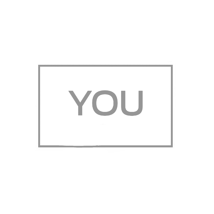 Логотип студии красоты YOU